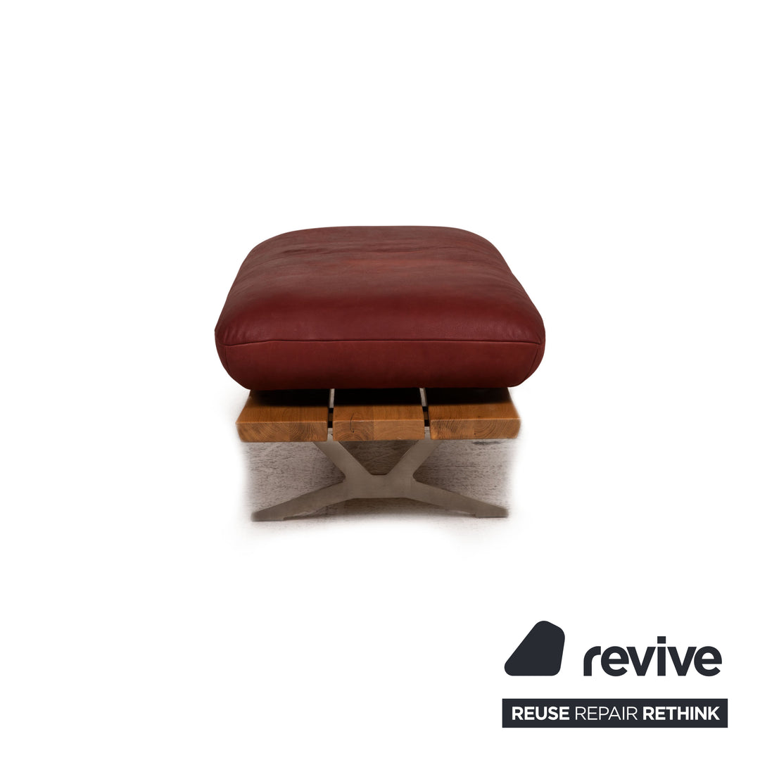 Koinor Marylin Leather Stool Red Function