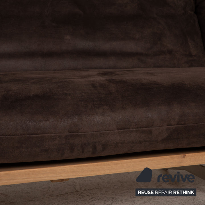 Koinor Marylin Stoff Sofa Braun Ecksofa Couch Funktion Relaxfunktion