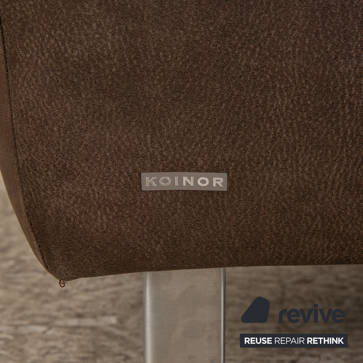 Koinor Mio 2 Leder Hocker Braun