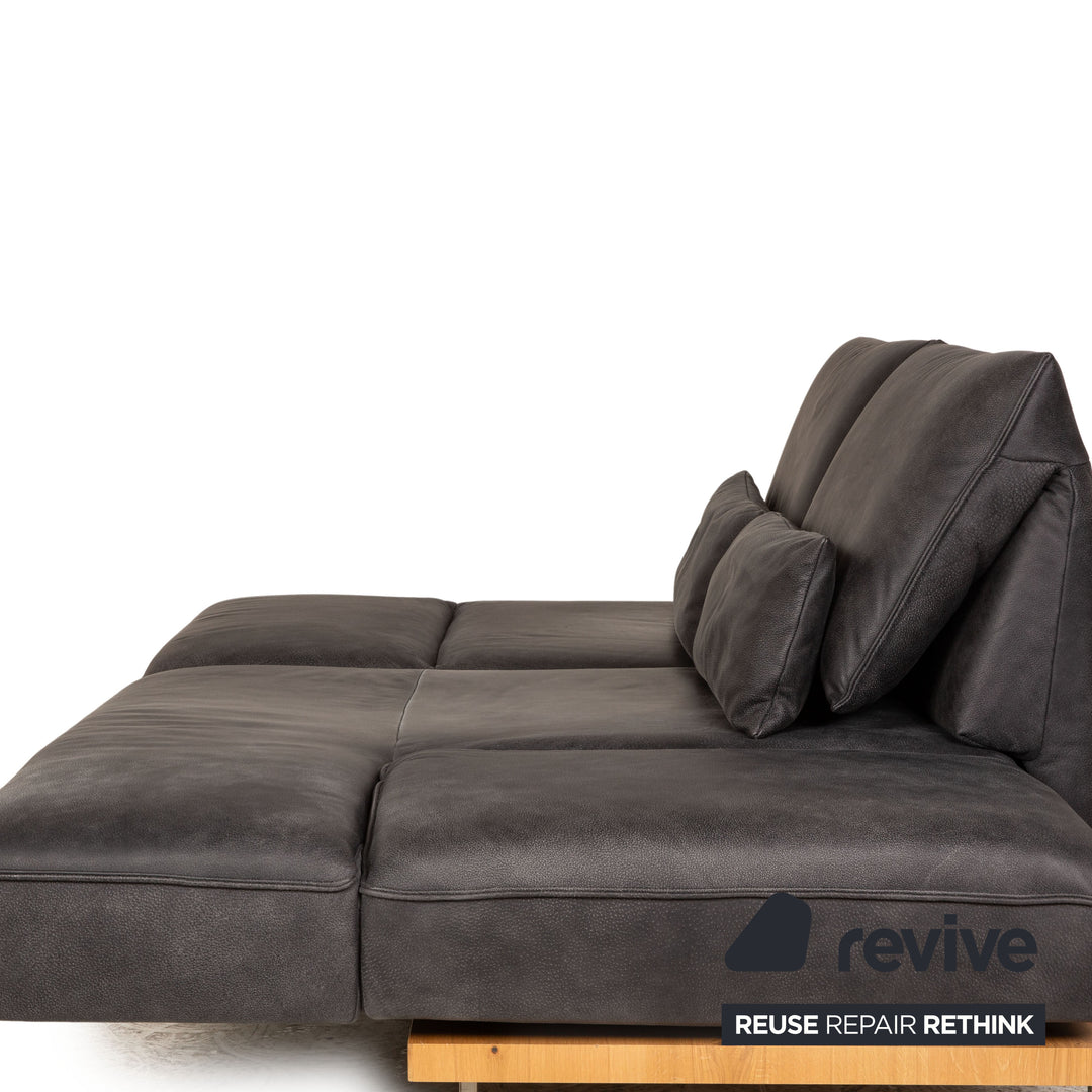Koinor Ecksofa Phoenix Grau Leder