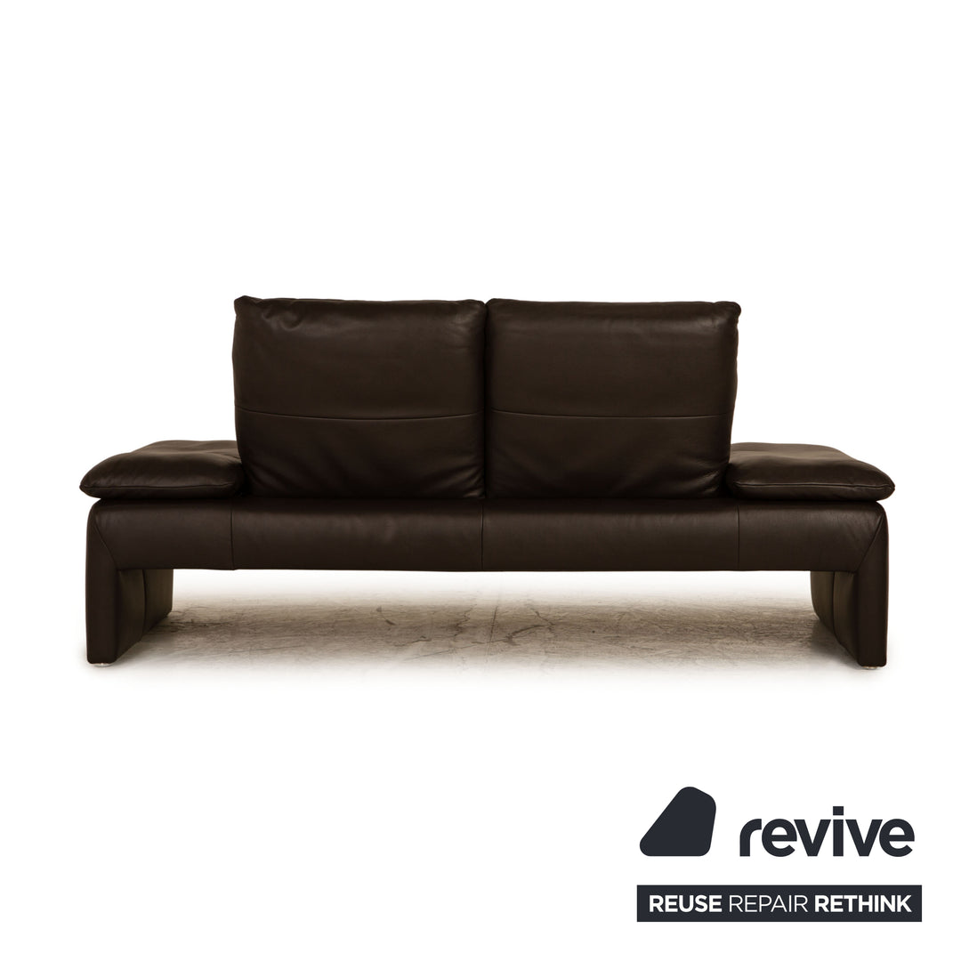 Koinor Ramon leather sofa set brown two seater couch function