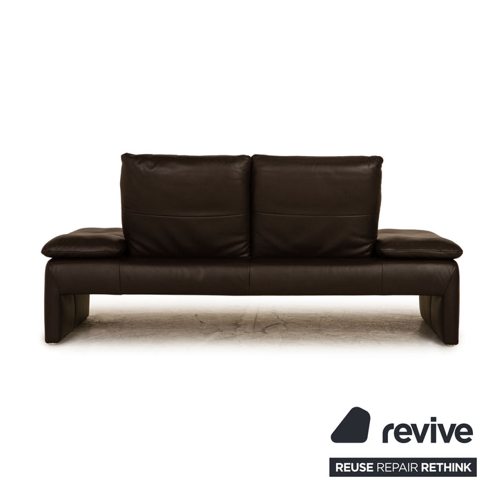 Koinor Ramon leather sofa set brown two seater couch function