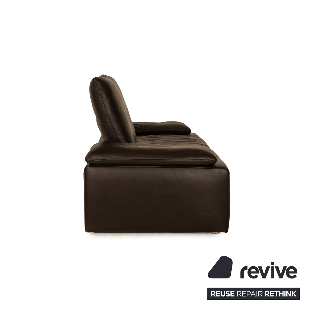 Koinor Ramon leather sofa set brown two seater couch function