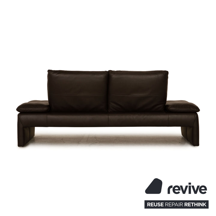 Koinor Ramon leather sofa set brown two seater couch function