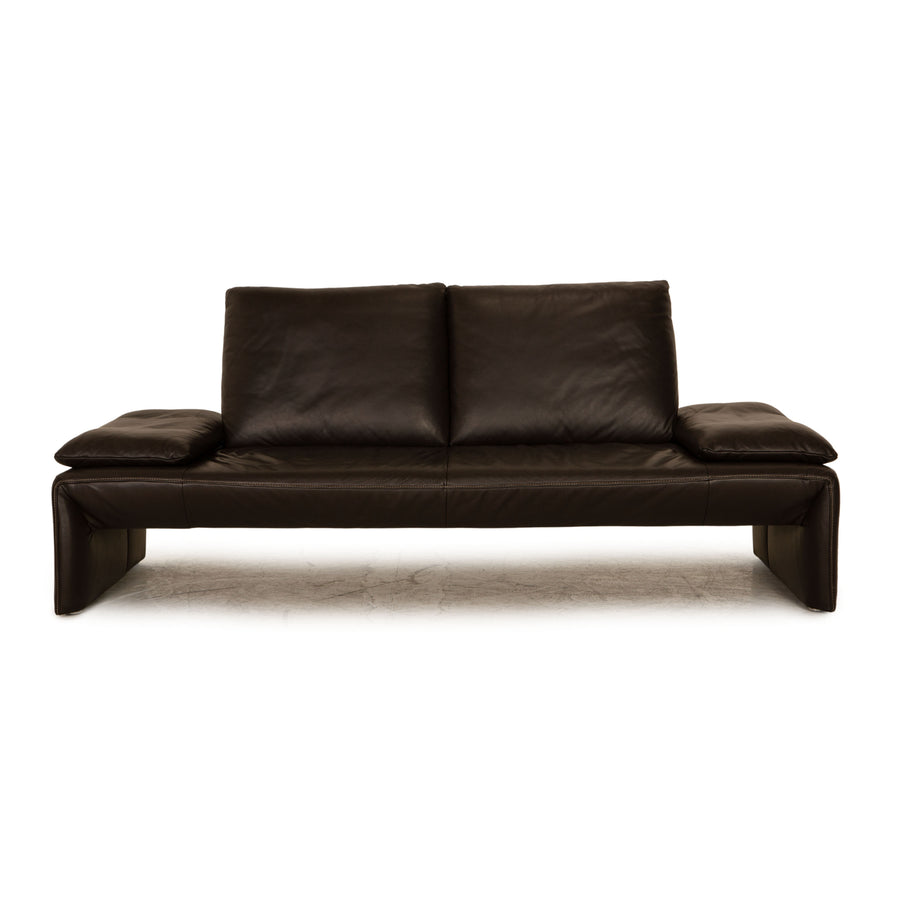 Koinor Ramon Leder Zweisitzer Braun Sofa Couch Funktion