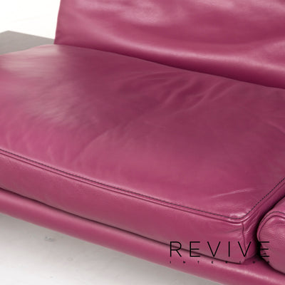 Koinor Raoul Leder Ecksofa Lila Sofa Funktion Couch #12684