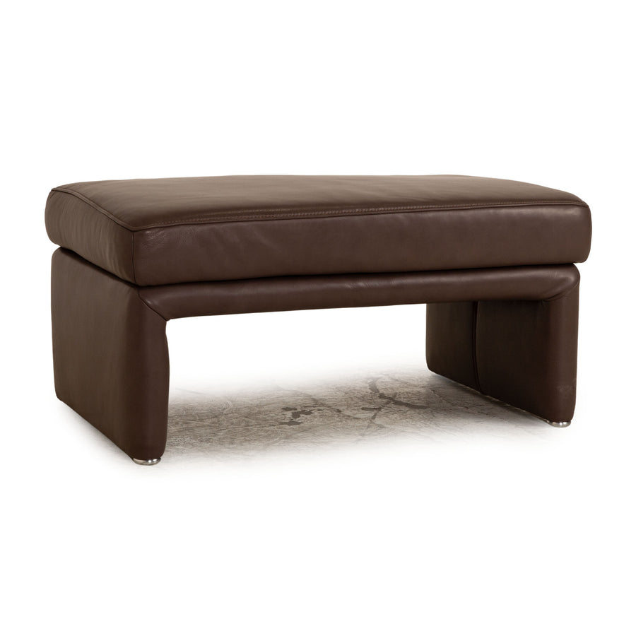 Koinor Raoul Leder Hocker Braun