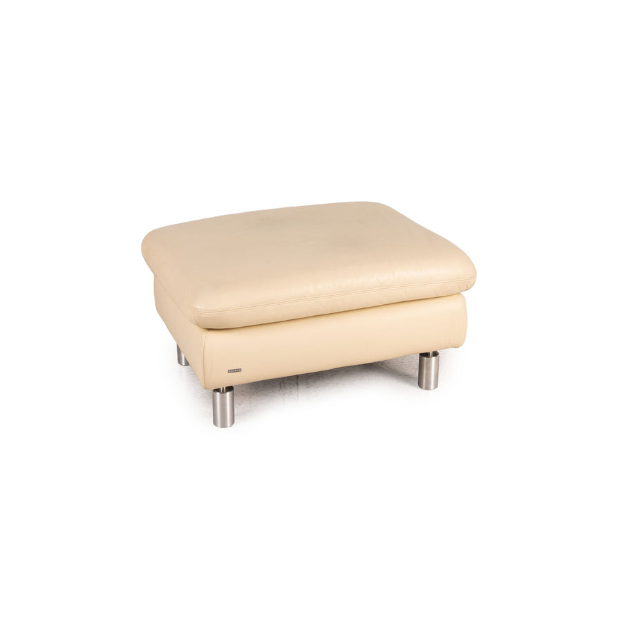 Koinor Rivoli Leder Hocker Creme