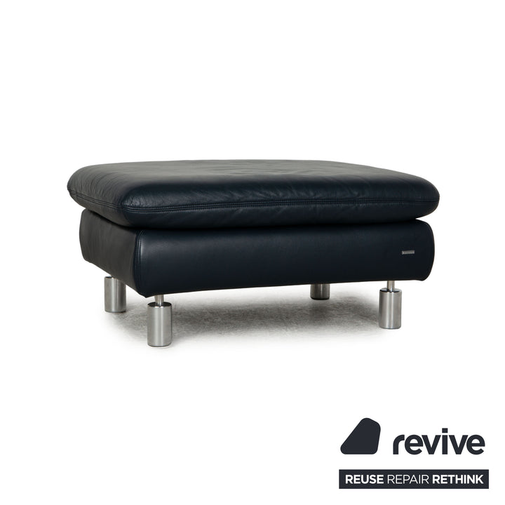 Koinor Rivoli Leder Sofa Garnitur Dunkelblau Dreisitzer Zweisitzer Sessel  Funktion
