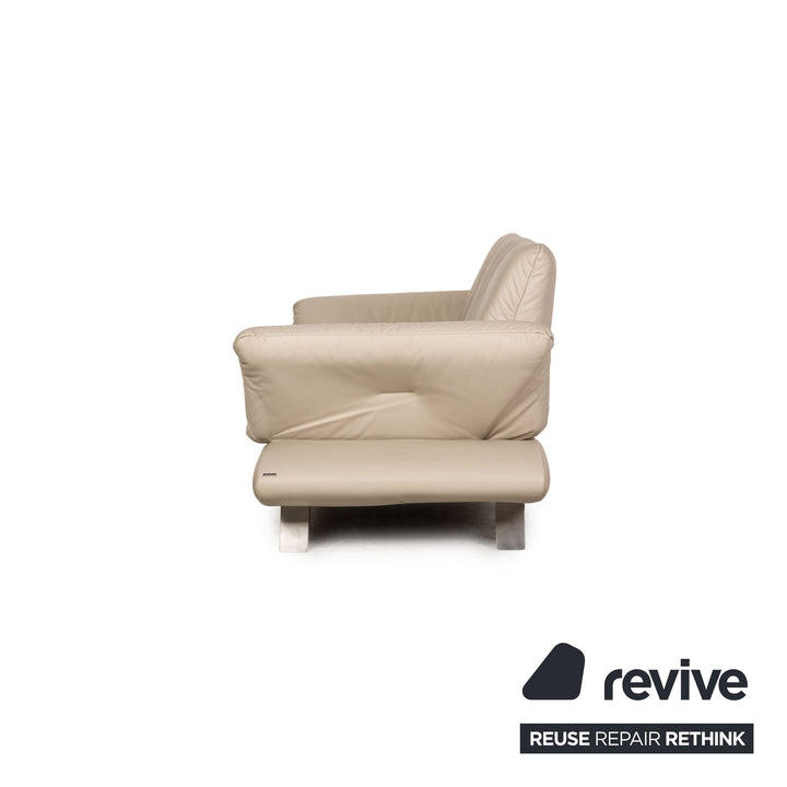 Koinor Rossini Leder Dreisitzer Beige Sofa Couch Funktion