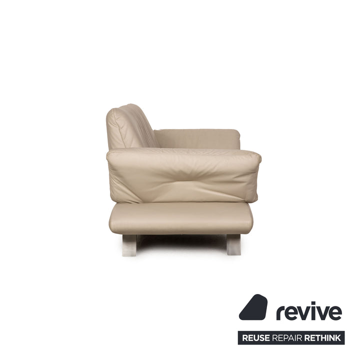 Koinor Rossini Leder Dreisitzer Beige Sofa Couch Funktion