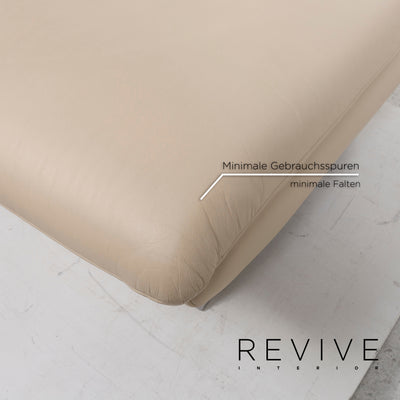 Koinor Rossini Leder Hocker Beige #12857