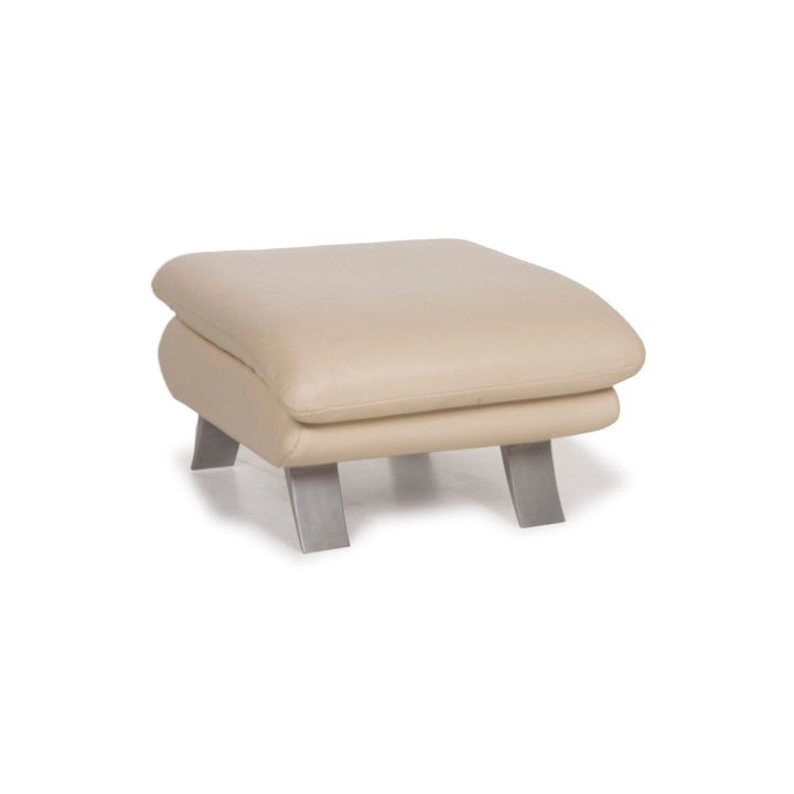 Koinor Rossini Leather Stool Beige #12857