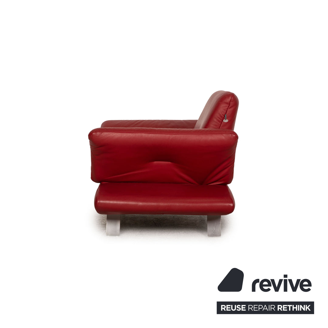 Koinor Rossini Leather Armchair Red