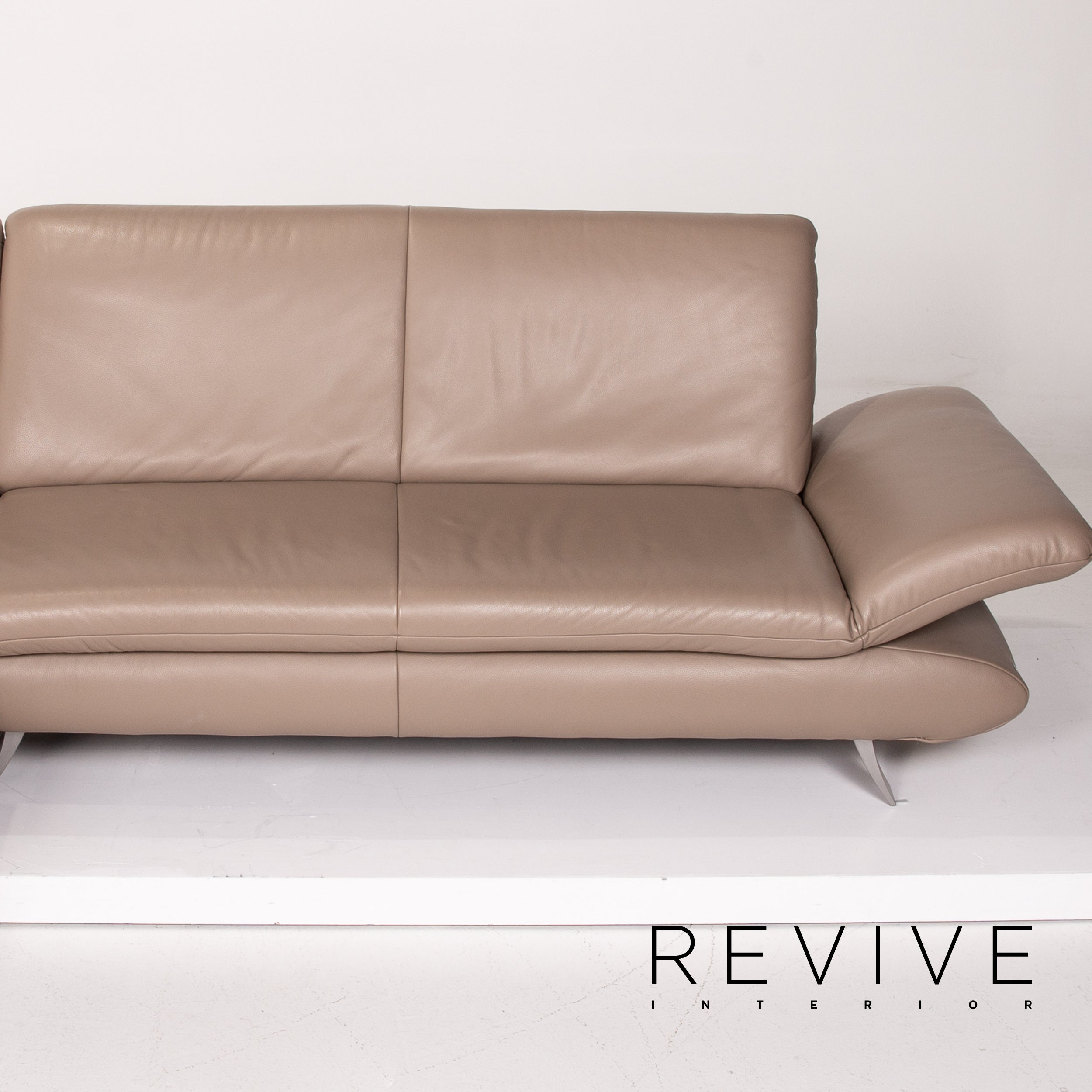 Koinor Ecksofa Rossini Braun Leder - 2. Hand - Revive.de