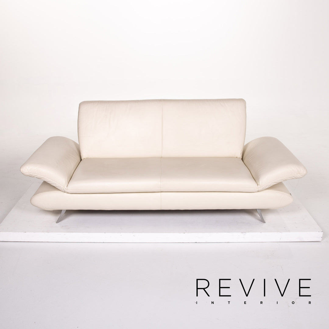 Koinor Rossini Leather Sofa Cream Two Seater Feature #13734