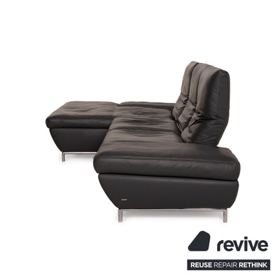 Koinor Roxanne Leder Sofa Anthrazit Ecksofa Funktion
