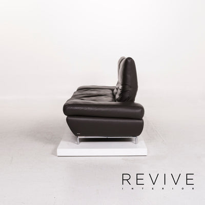 Koinor Roxanne Leder Sofa Braun Dunkelbraun Zweisitzer Funktion #12323