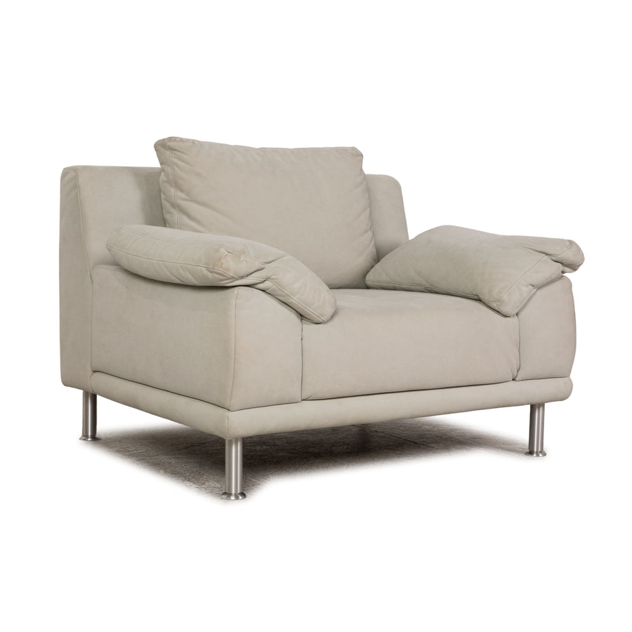 Koinor fabric armchair gray light grey