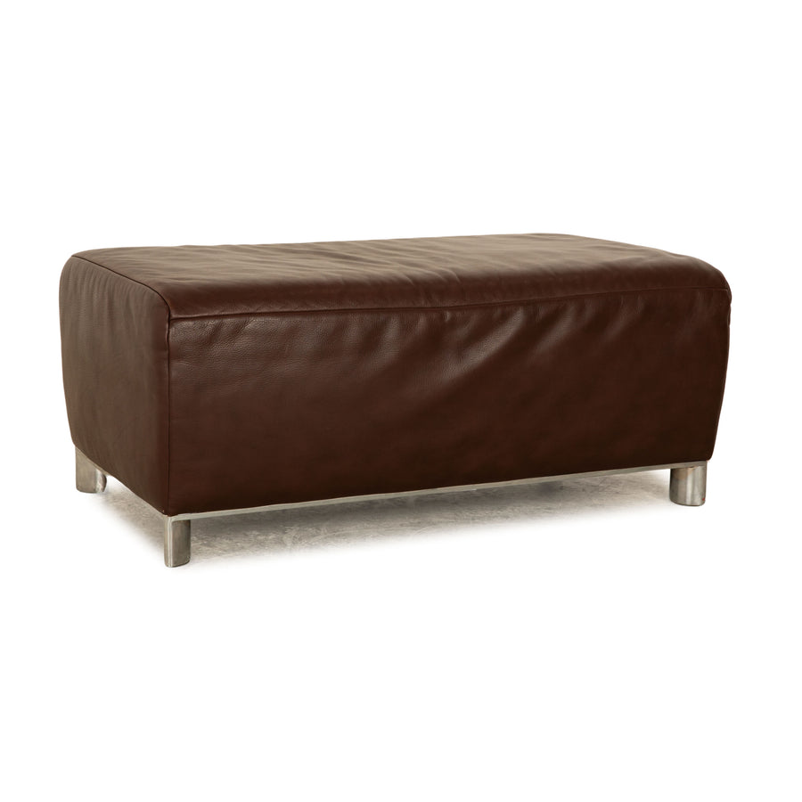 Koinor Volare Leather Stool Brown