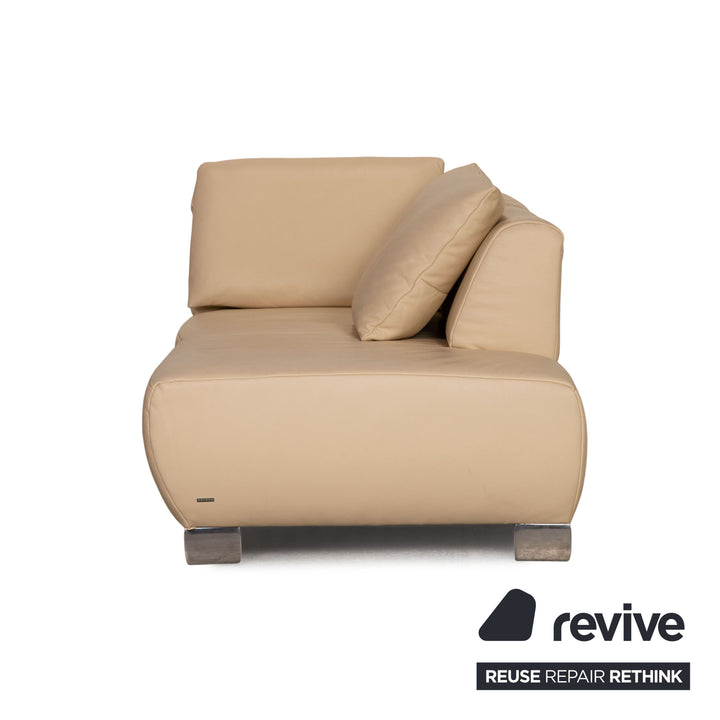 Koinor Volare Leather Lounger Cream Function