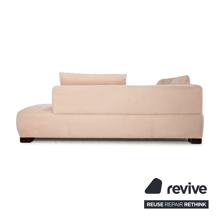 Koinor Volare fabric sofa Rosé corner sofa couch