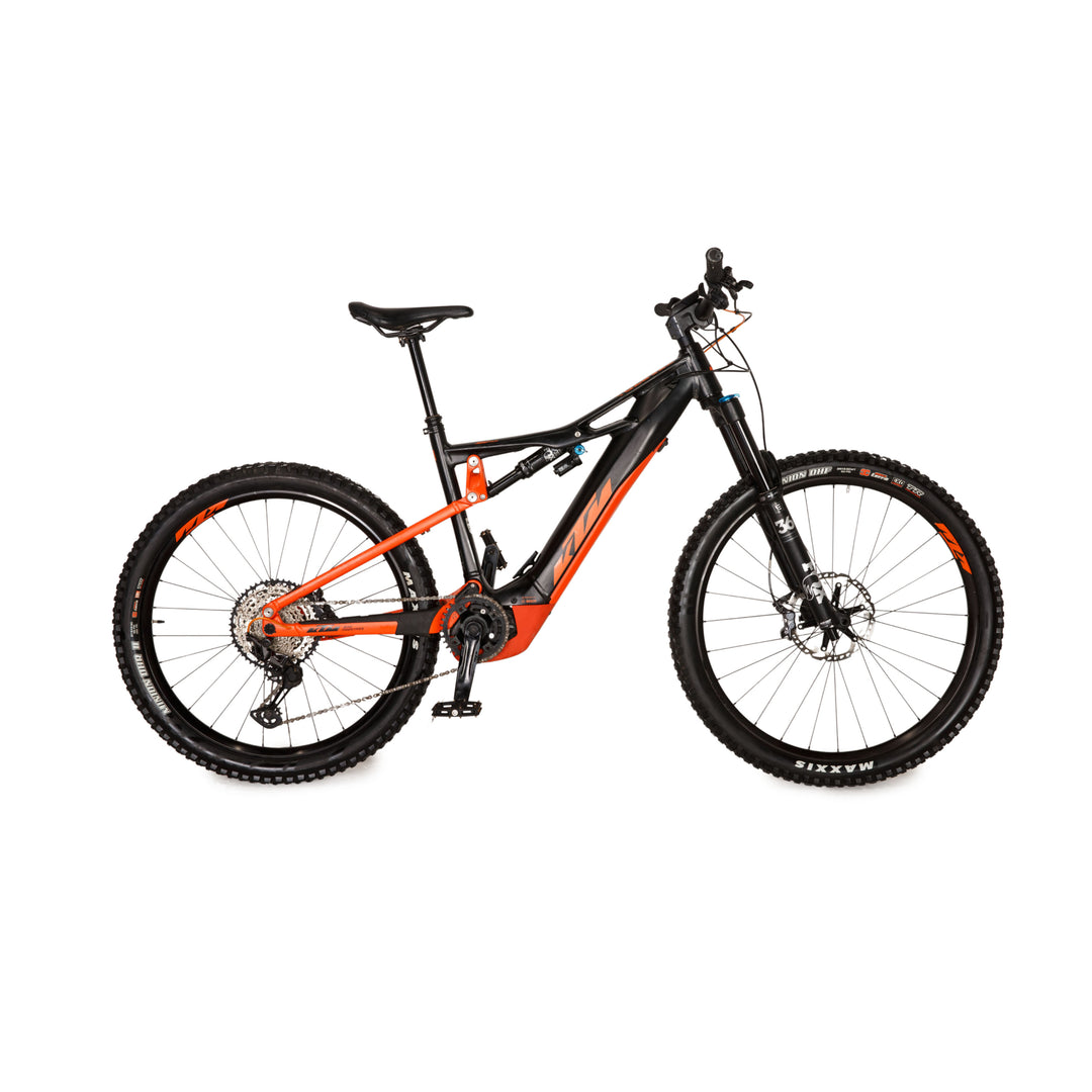 ktm fahrrad orange KTM E-Mountainbike Kapoho 2971 2020 Schwarz Aluminium - 2. Hand