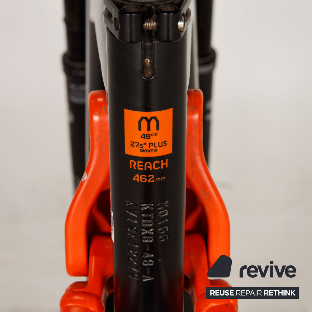 ktm fahrrad schwarz orange KTM E-Mountainbike Kapoho 2971 2020 Schwarz Aluminium - 2. Hand