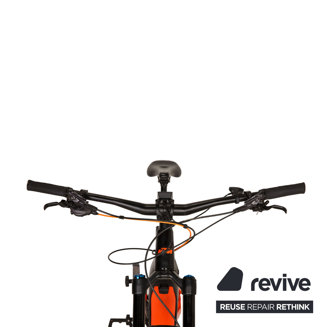 ktm fahrrad schwarz orange KTM E-Mountainbike Kapoho 2971 2020 Schwarz Aluminium - 2. Hand