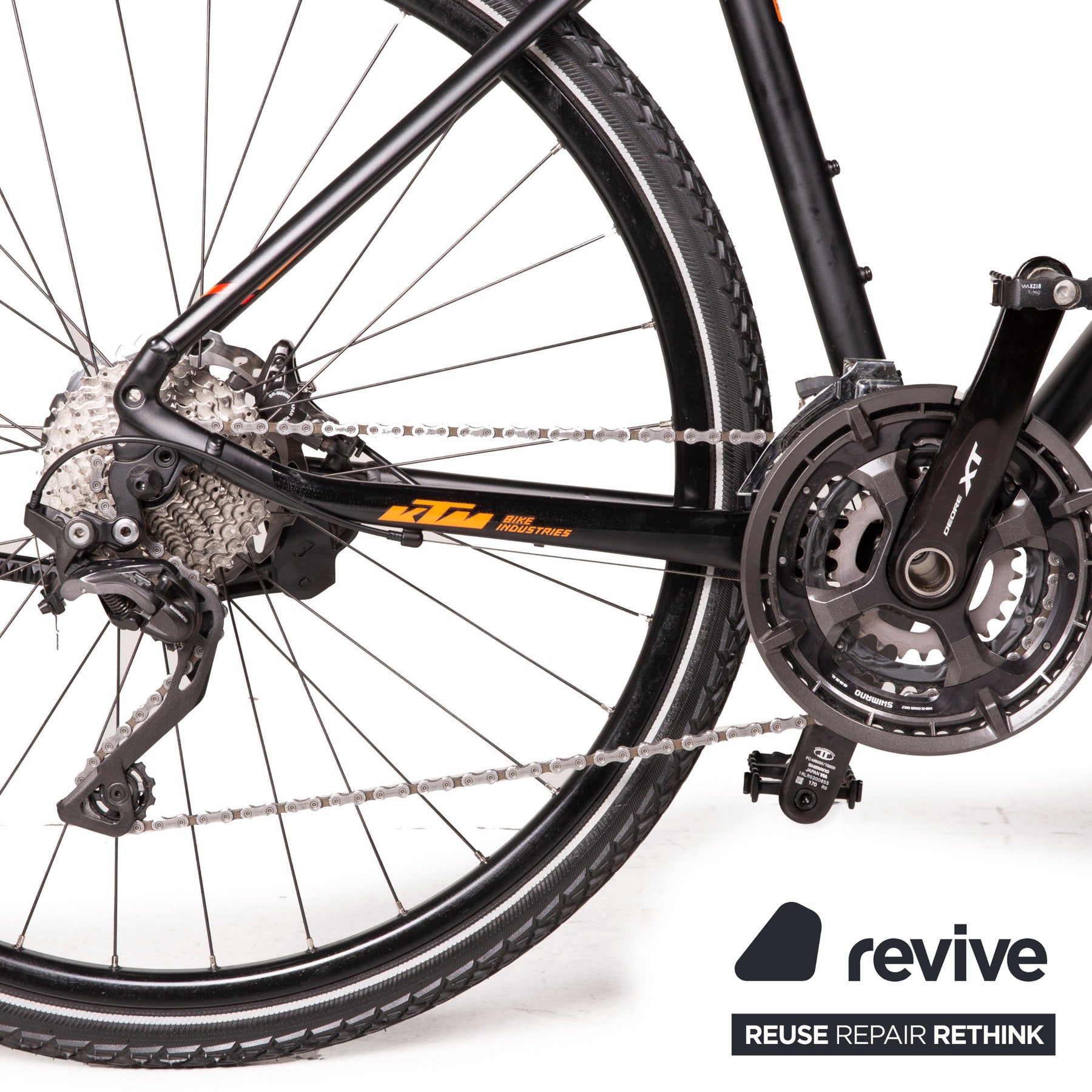 ktm crossbike loreto cross KTM Trekkingbike LORETO CROSS 2020 Schwarz Aluminium - 2. Hand