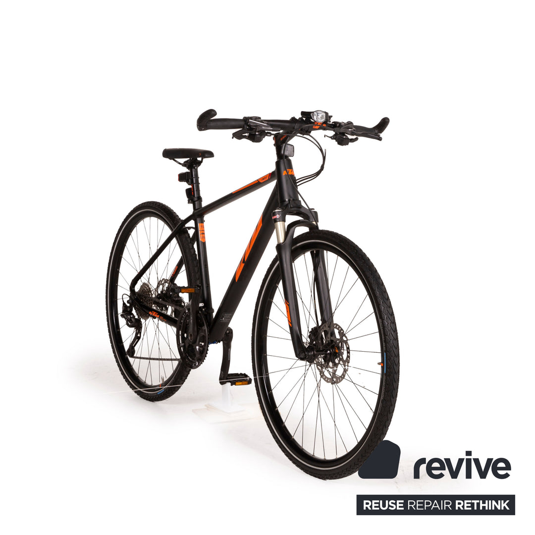 ktm crossbike KTM Trekkingbike LORETO CROSS 2020 Schwarz Aluminium - 2. Hand