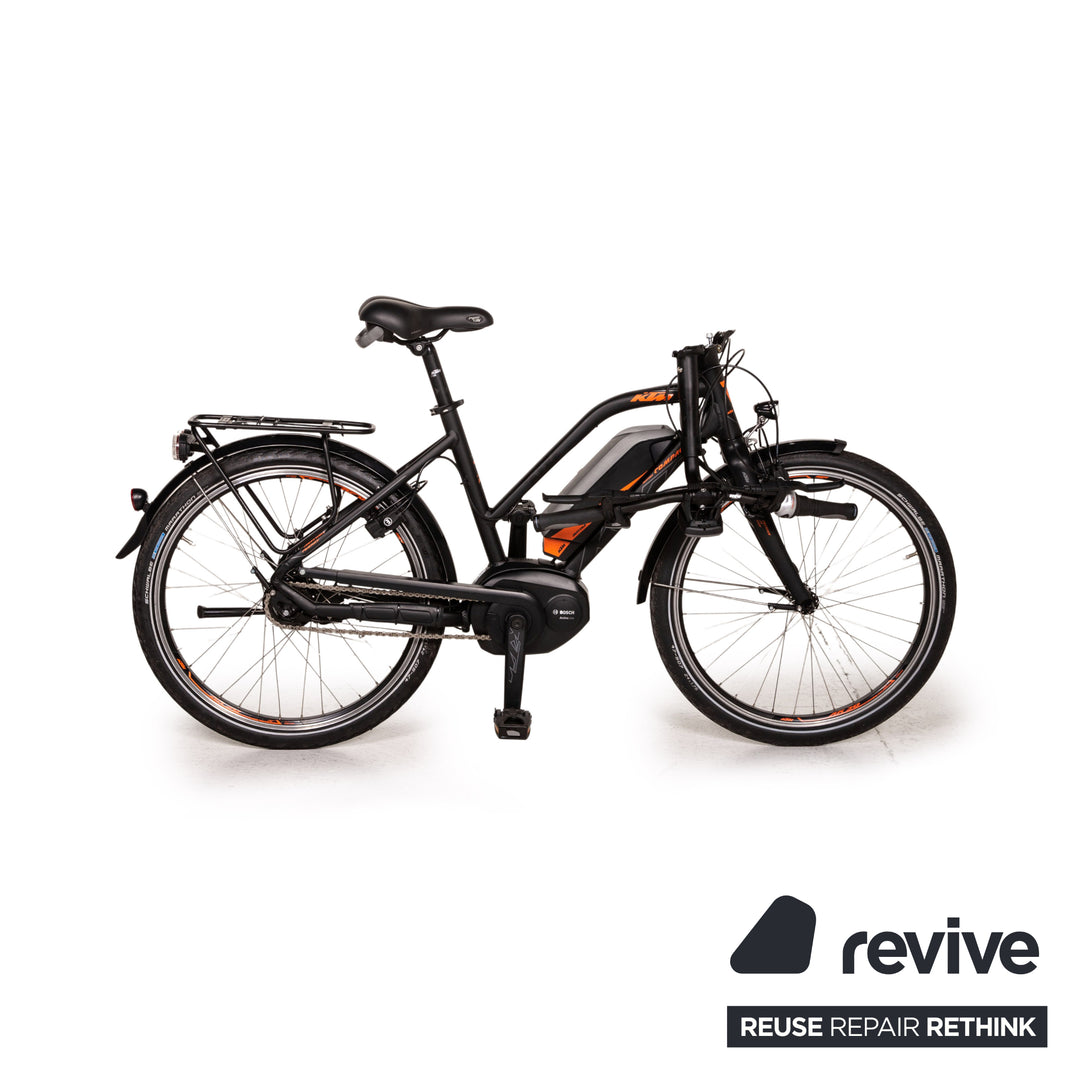 ktm 2017 fahrrad KTM E-Trekking Bike MACINA BOLD 8 A5 2017 Schwarz Aluminium - 2. Hand