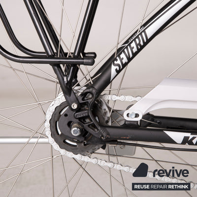KTM Severo 8 RT 2013 Aluminium Fahrrad Weiß Damen E-City Bike RH 64cm 28"