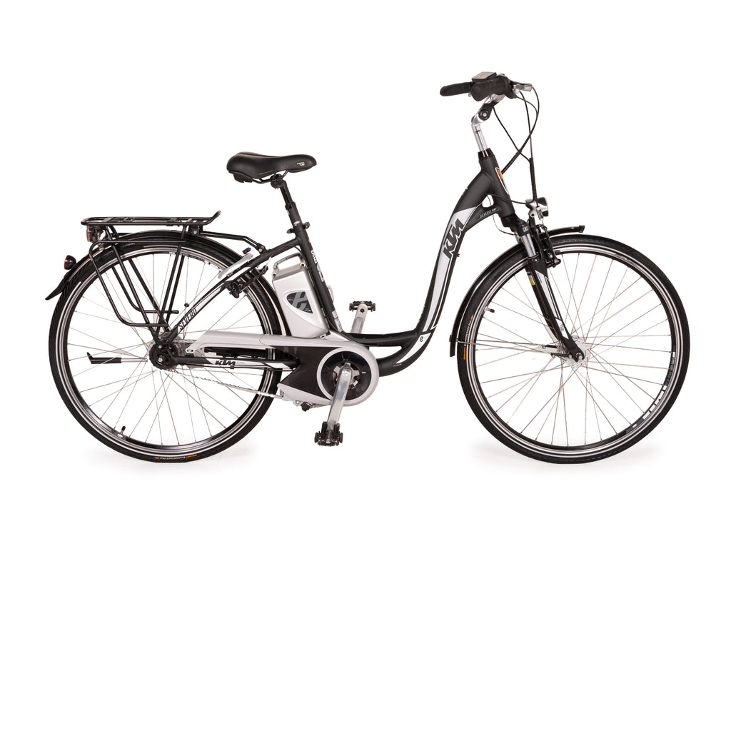 KTM E-City Bike SEVERO 8 RT Da 2013 Schwarz Aluminium