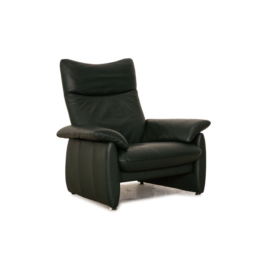 Laauser Dacapo Leather Armchair Green manual function