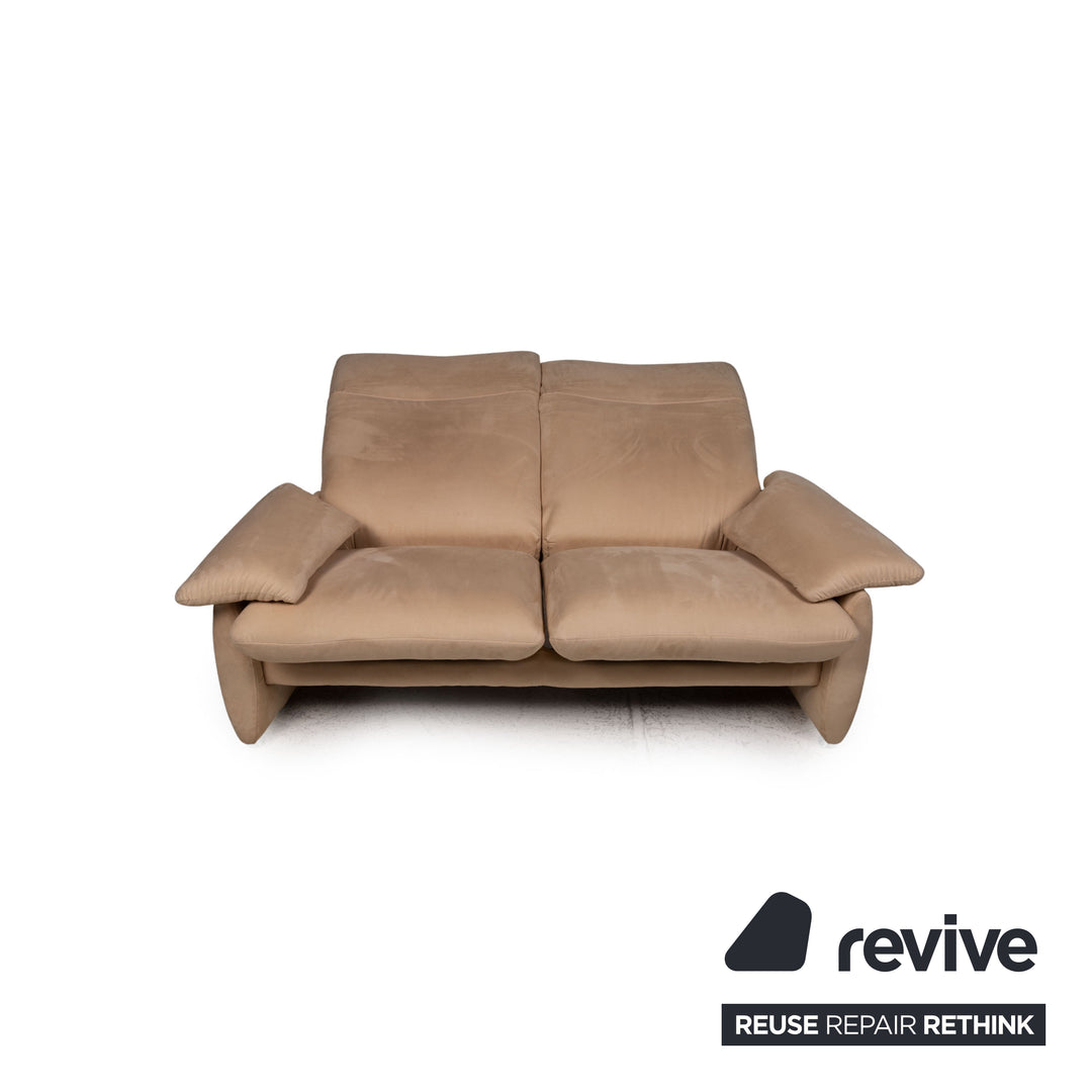 Laauser Dacapo fabric sofa beige two-seater couch function