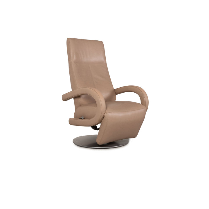 Laaus leather armchair beige function