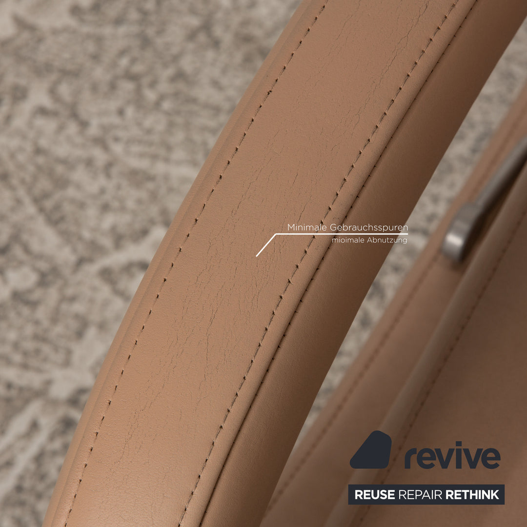 Laaus leather armchair beige function