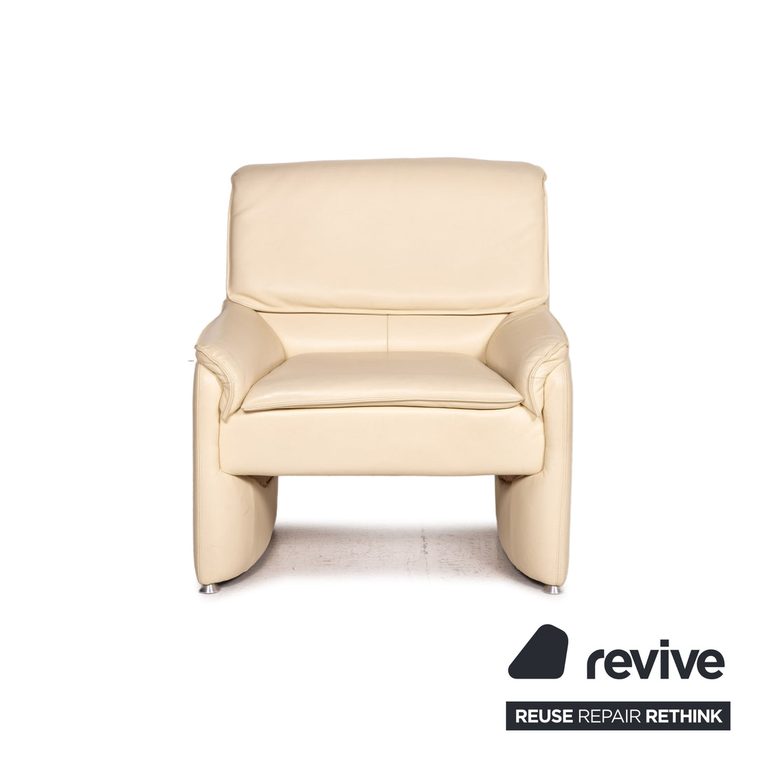 Laauser leather armchair cream function