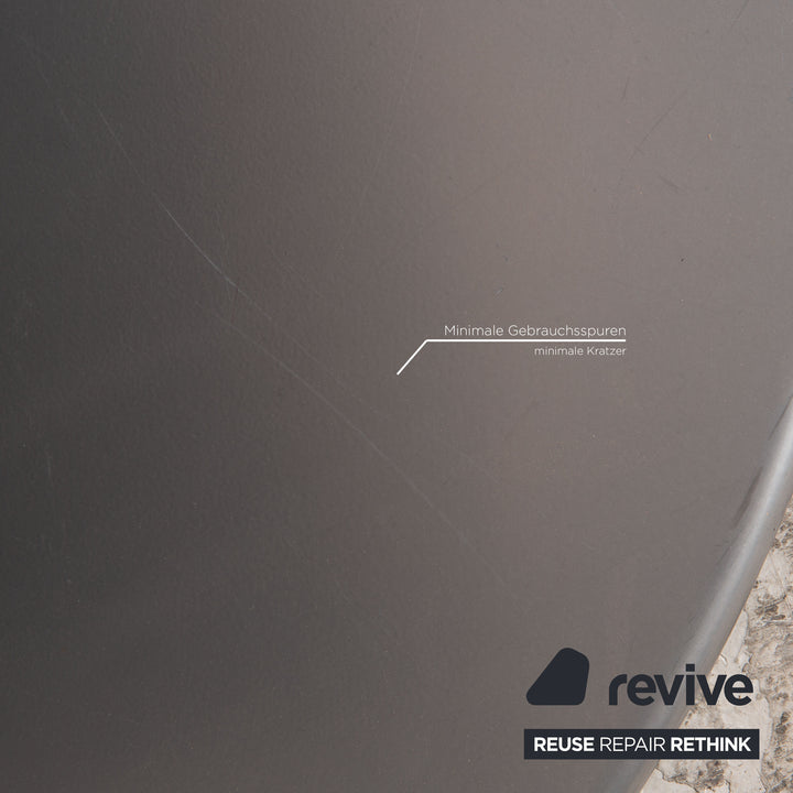 Laauser leather sofa set beige two-seater armchair couch function