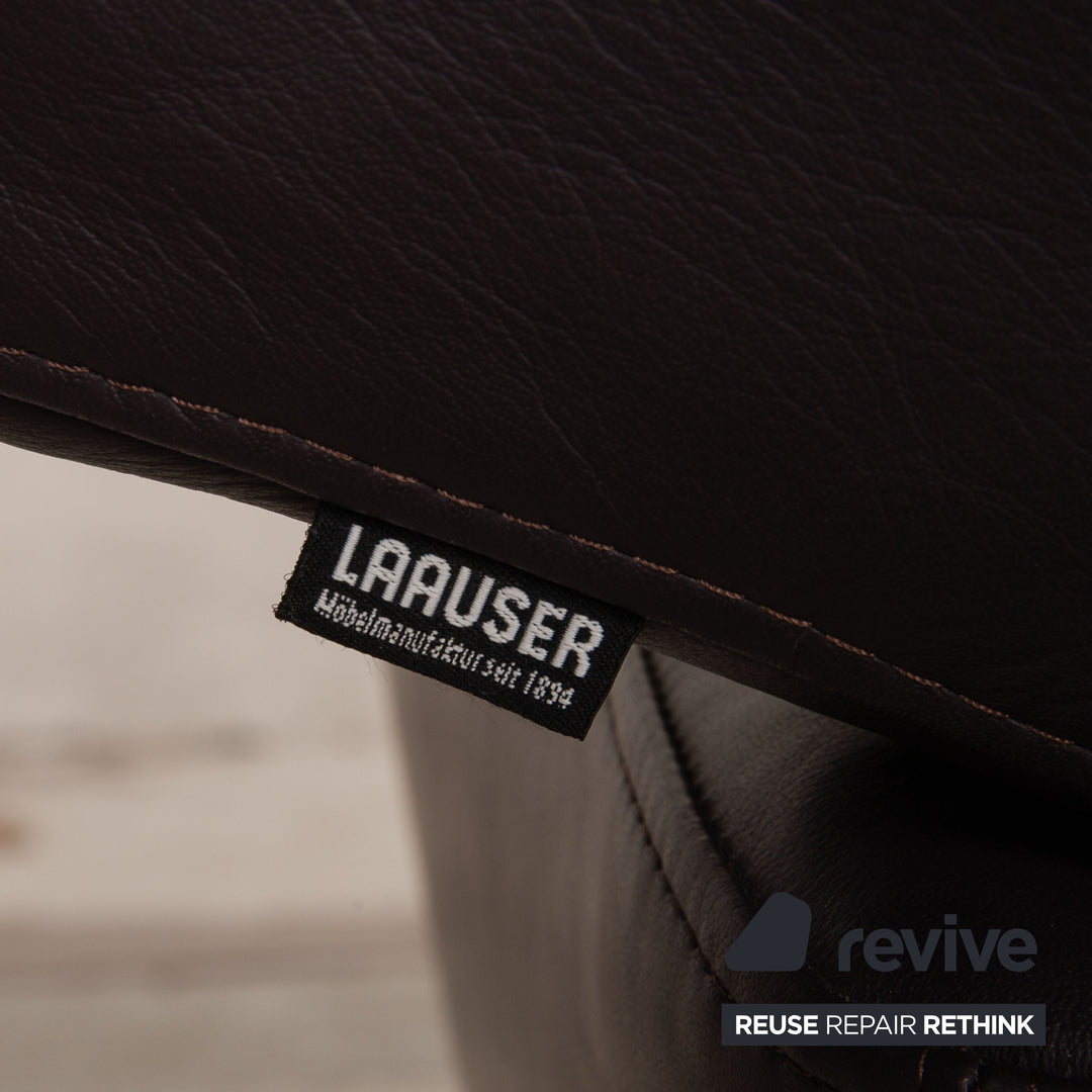 Laauser Pegasus Leather Armchair Purple Function