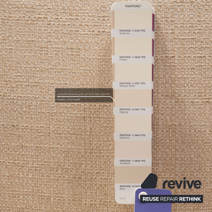 Laaus fabric stool cream