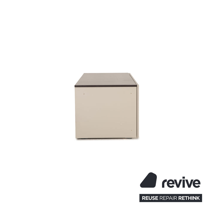 Lema T030 Wooden Lowboard Taupe Grey