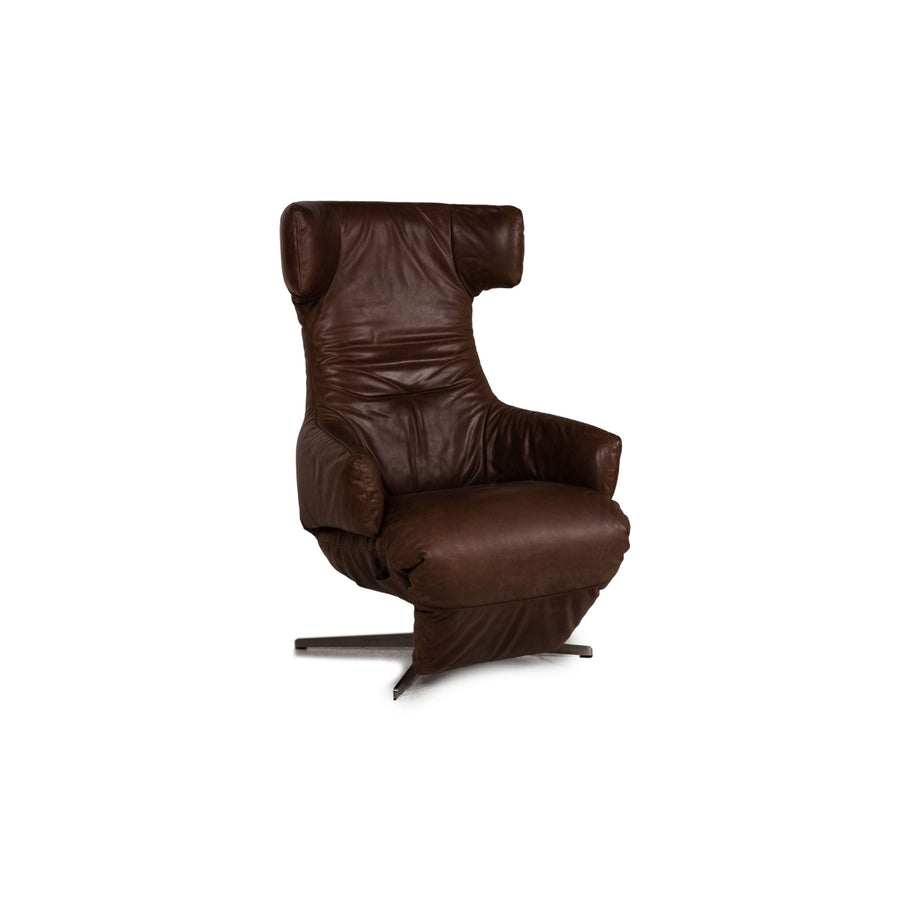 Leolux Laola Leather Armchair Brown Function relax function