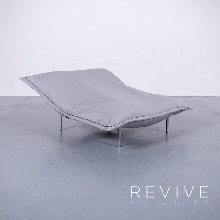 ligne roset Multy Designer Fabric Sofa Armchair Set Gray Two Seater Couch #6510