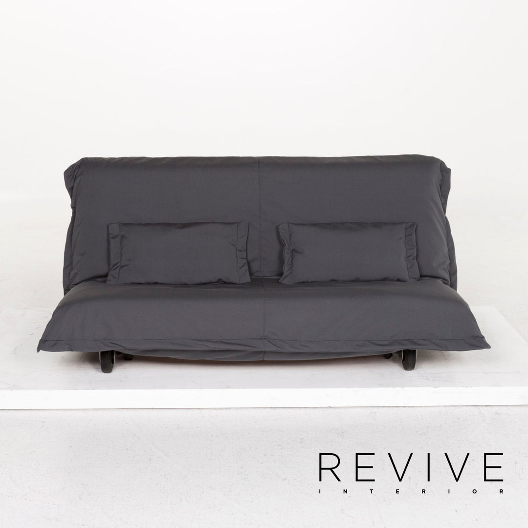 ligne roset Calin fabric sofa bed anthracite gray three-seater sofa function sleeping function #12072