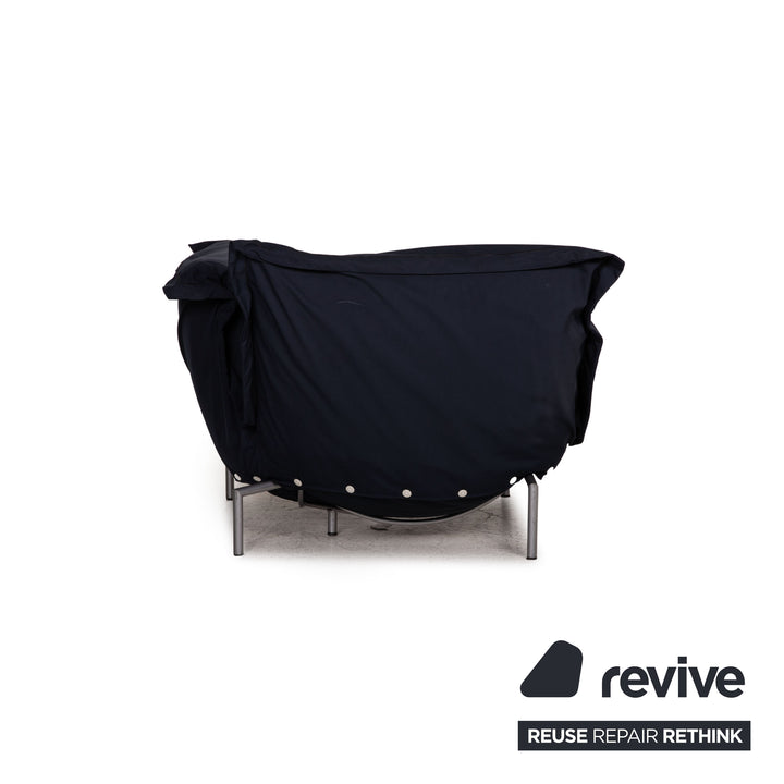 ligne roset Calin fabric armchair blue function relaxation function