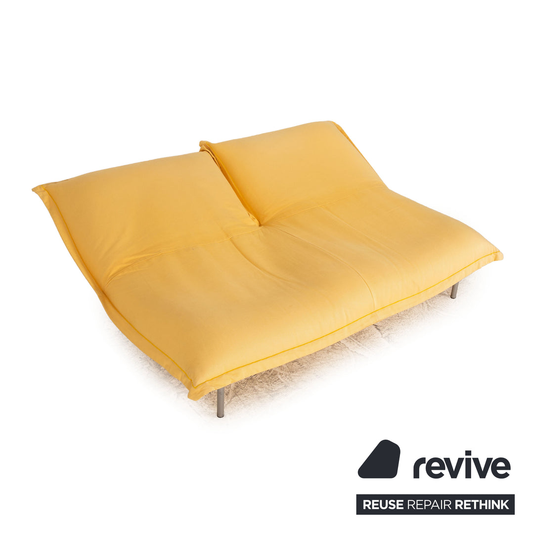 ligne roset Calin Stoff Zweisitzer Gelb Sofa Couch Funktion