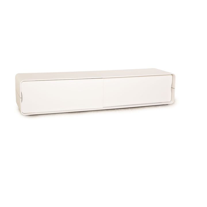 ligne roset Cemia wooden sideboard white