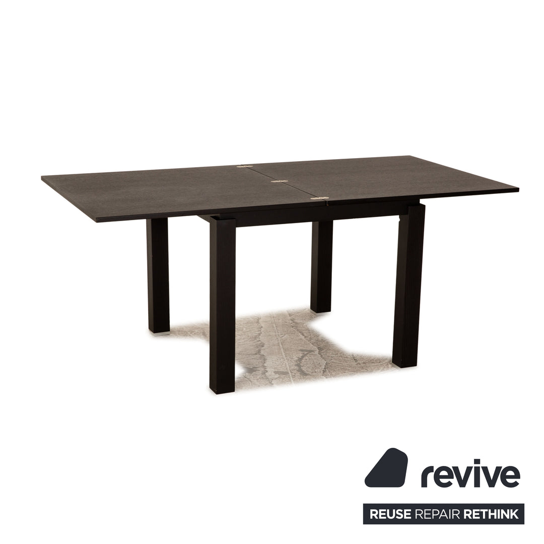 ligne roset Cineline dining table solid wood black feature dining room table